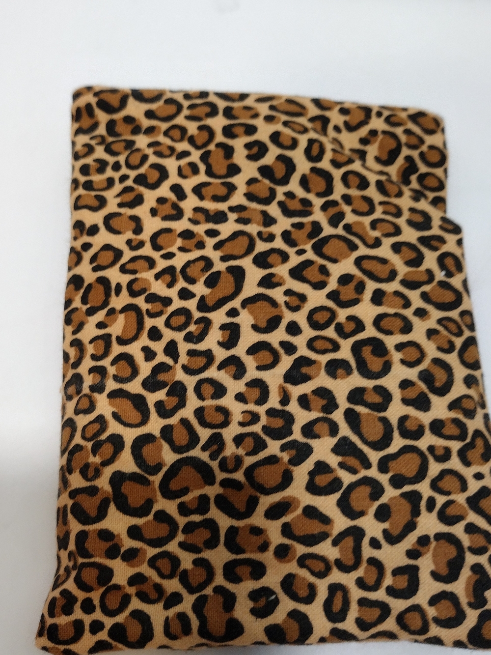 Handmade Leopard Print Fabric Pouch Set – 4 Pieces, Snap Closures - Picture 12 of 15